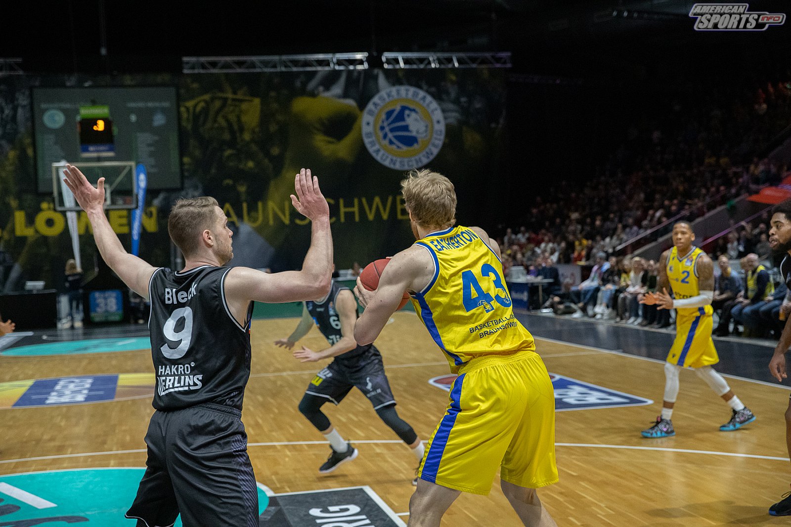 BBL: Basketball Löwen Braunschweig vs HAKRO Merlins Crailsheim 105:115 n.V. 27.12.2019