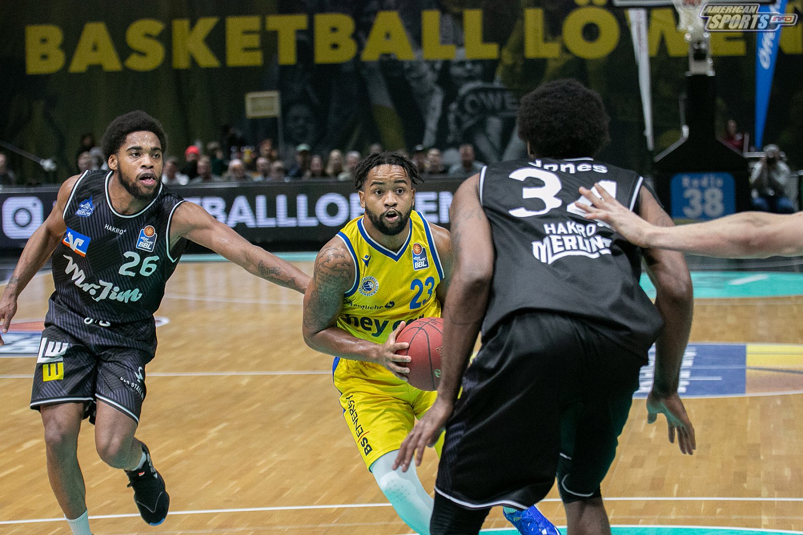 BBL: Basketball Löwen Braunschweig vs HAKRO Merlins Crailsheim 105:115 n.V. 27.12.2019
