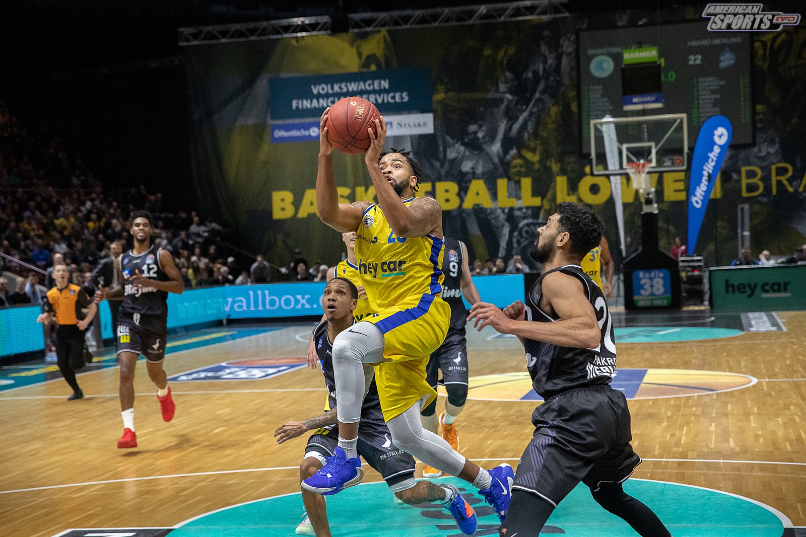 BBL: Basketball Löwen Braunschweig vs HAKRO Merlins Crailsheim 105:115 n.V. 27.12.2019