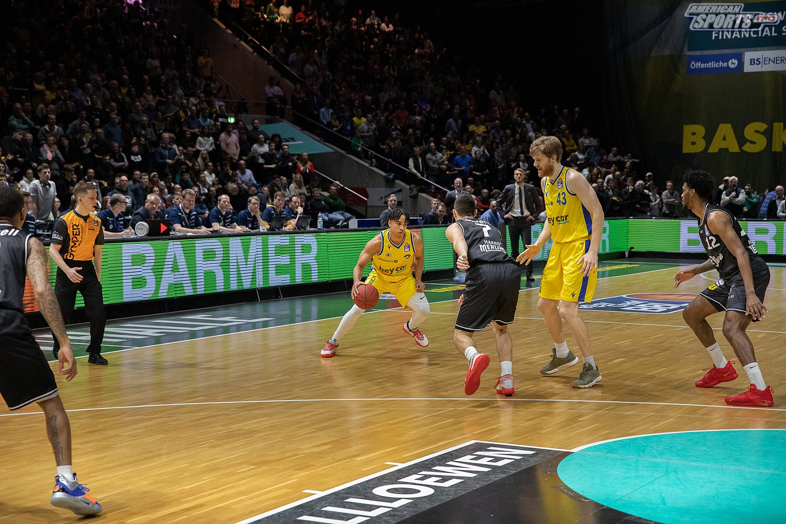 BBL: Basketball Löwen Braunschweig vs HAKRO Merlins Crailsheim 105:115 n.V. 27.12.2019