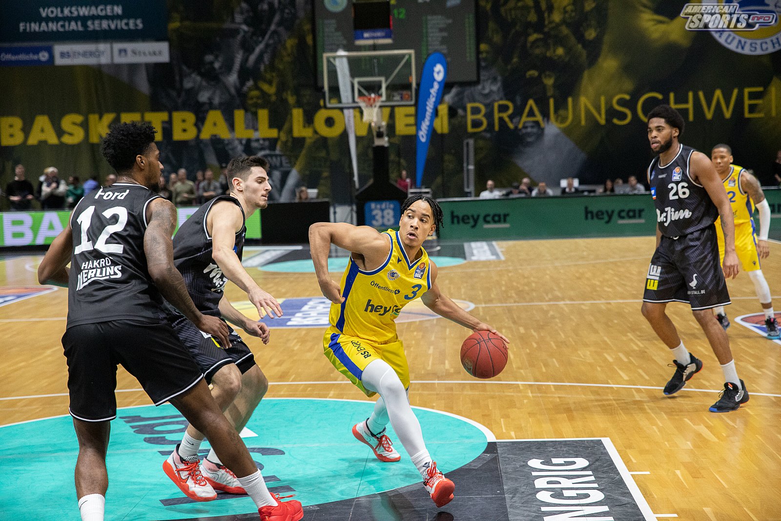 BBL: Basketball Löwen Braunschweig vs HAKRO Merlins Crailsheim 105:115 n.V. 27.12.2019