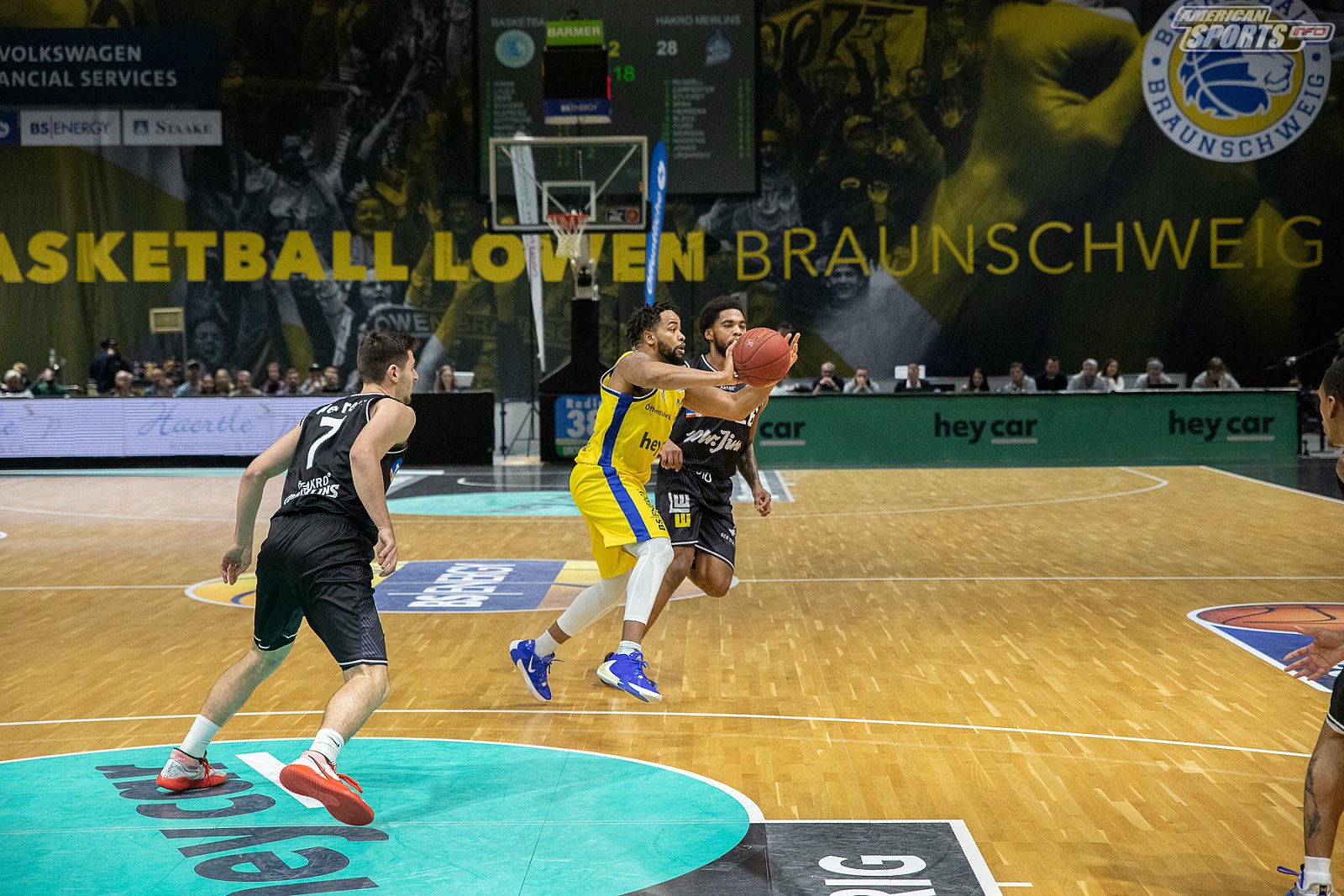BBL: Basketball Löwen Braunschweig vs HAKRO Merlins Crailsheim 105:115 n.V. 27.12.2019