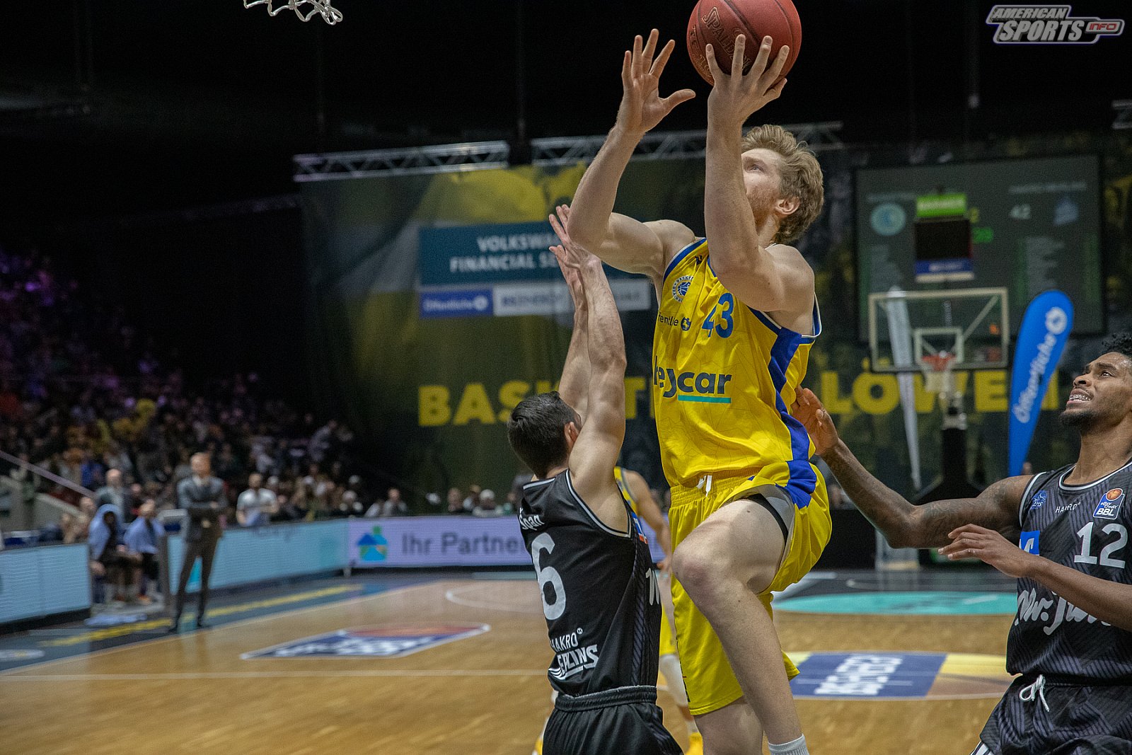 BBL: Basketball Löwen Braunschweig vs HAKRO Merlins Crailsheim 105:115 n.V. 27.12.2019