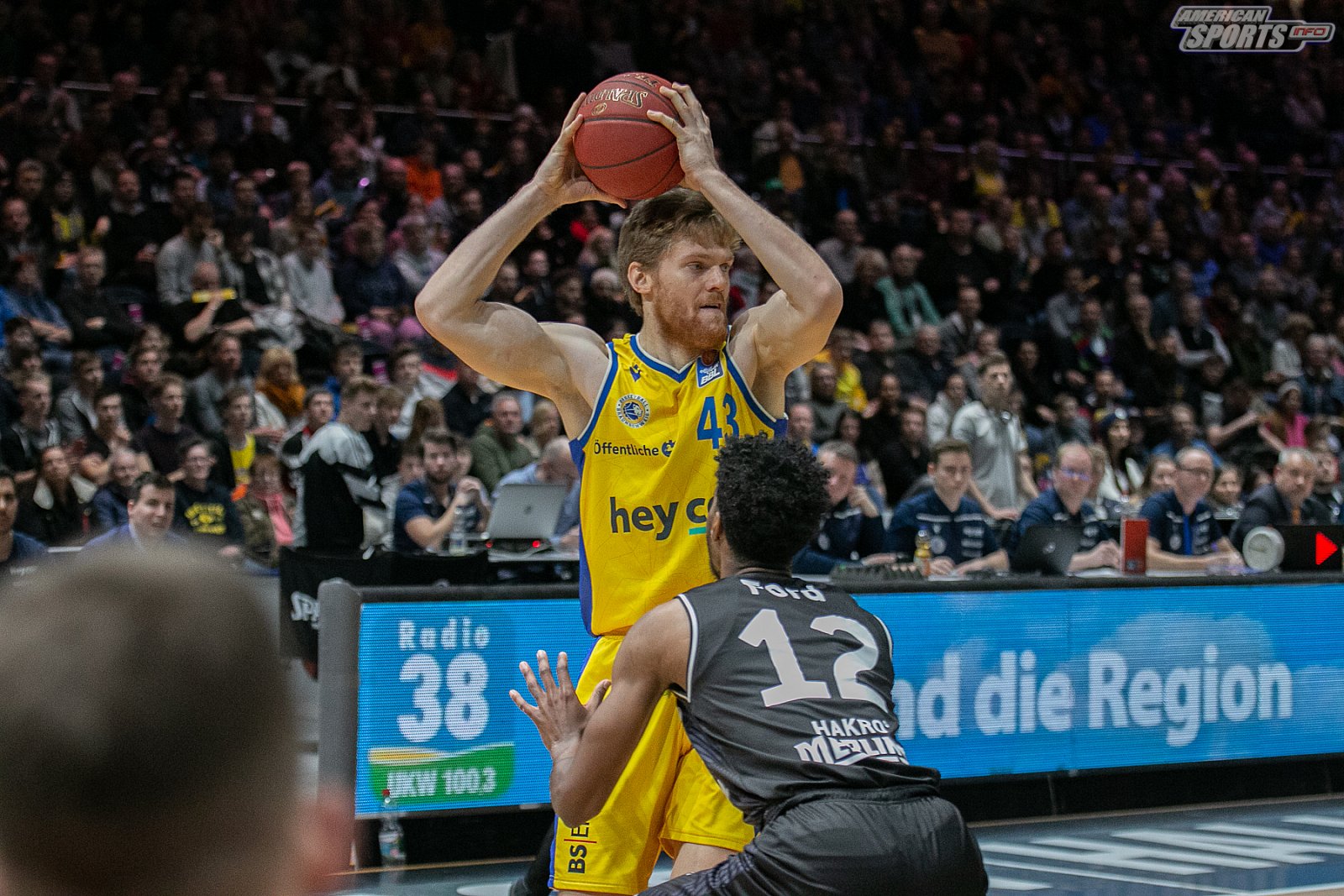 BBL: Basketball Löwen Braunschweig vs HAKRO Merlins Crailsheim 105:115 n.V. 27.12.2019