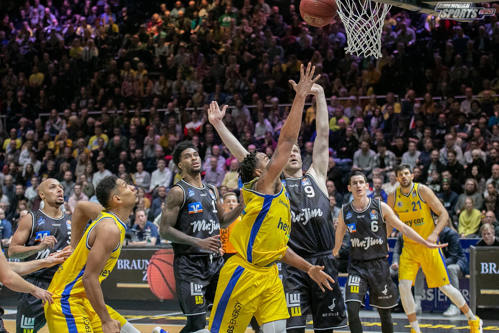 BBL: Basketball Löwen Braunschweig vs HAKRO Merlins Crailsheim 105:115 n.V. 27.12.2019