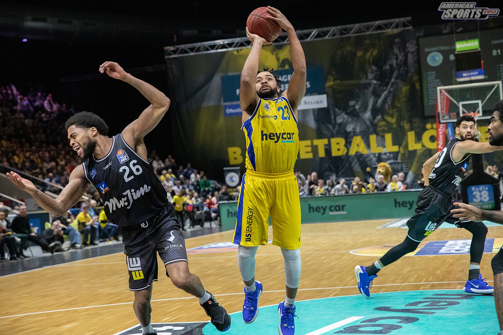 BBL: Basketball Löwen Braunschweig vs HAKRO Merlins Crailsheim 105:115 n.V. 27.12.2019