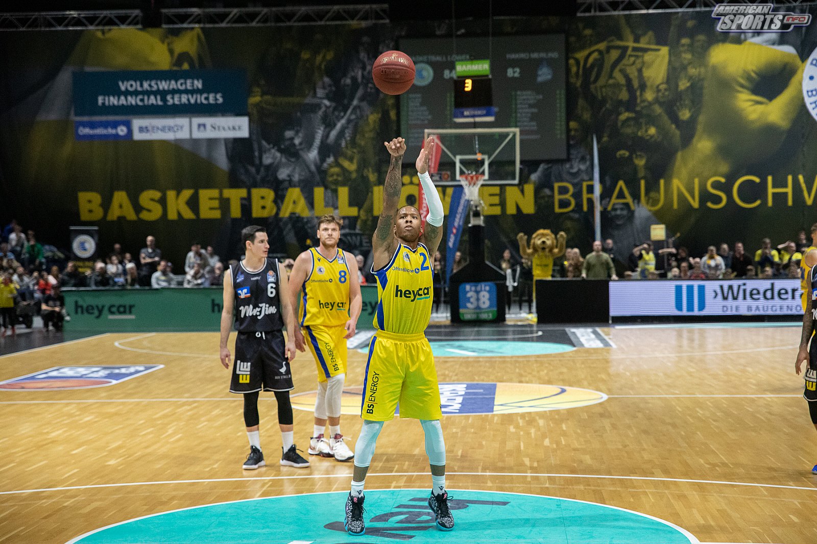BBL: Basketball Löwen Braunschweig vs HAKRO Merlins Crailsheim 105:115 n.V. 27.12.2019