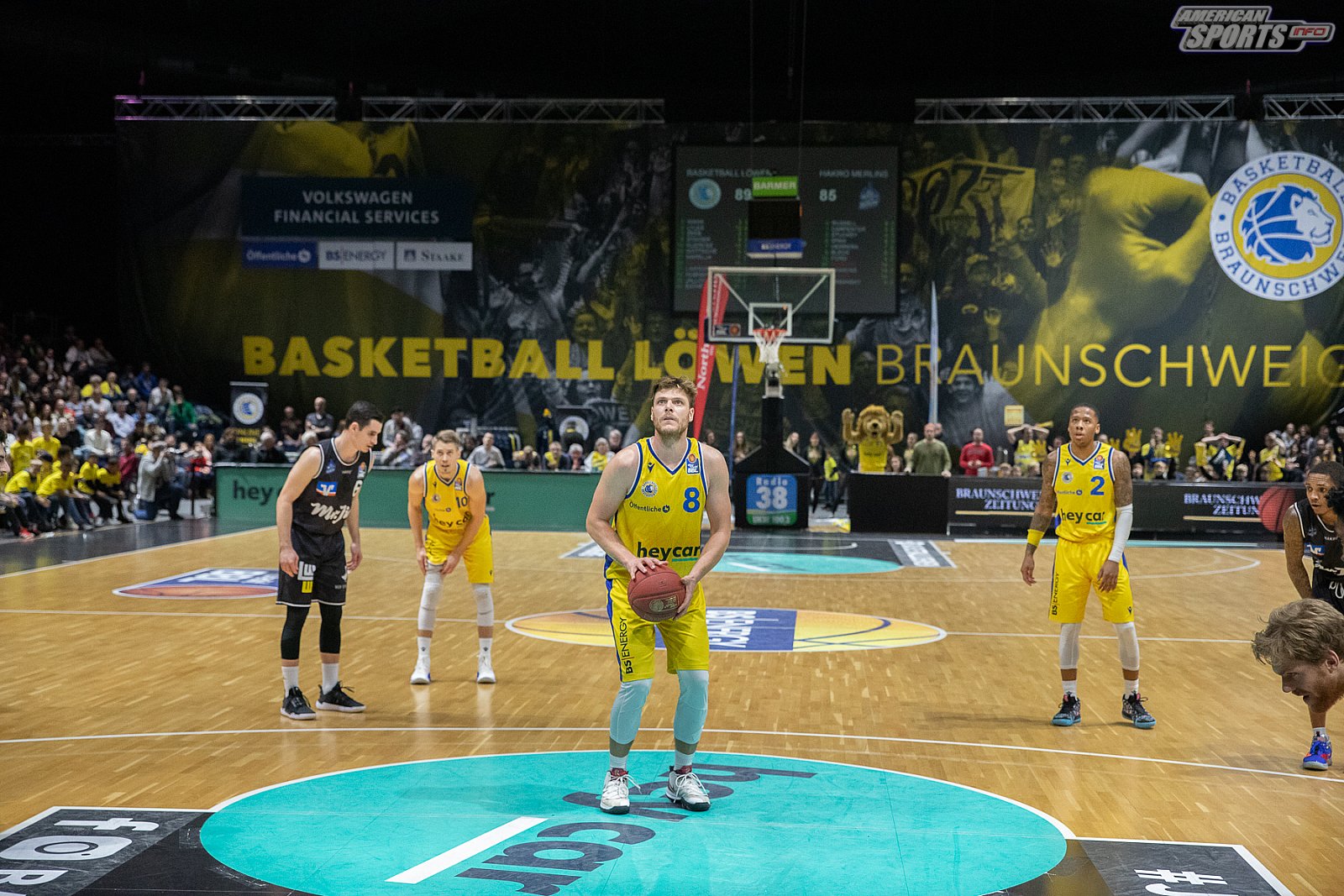 BBL: Basketball Löwen Braunschweig vs HAKRO Merlins Crailsheim 105:115 n.V. 27.12.2019