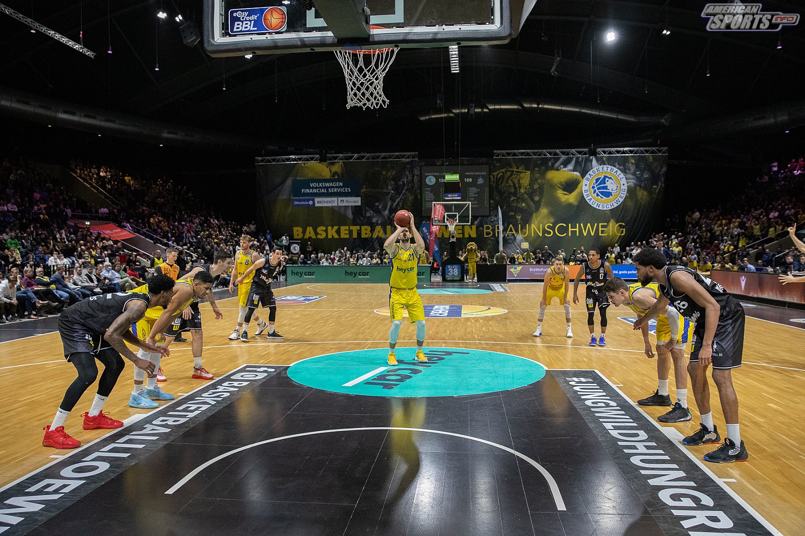 BBL: Basketball Löwen Braunschweig vs HAKRO Merlins Crailsheim 105:115 n.V. 27.12.2019