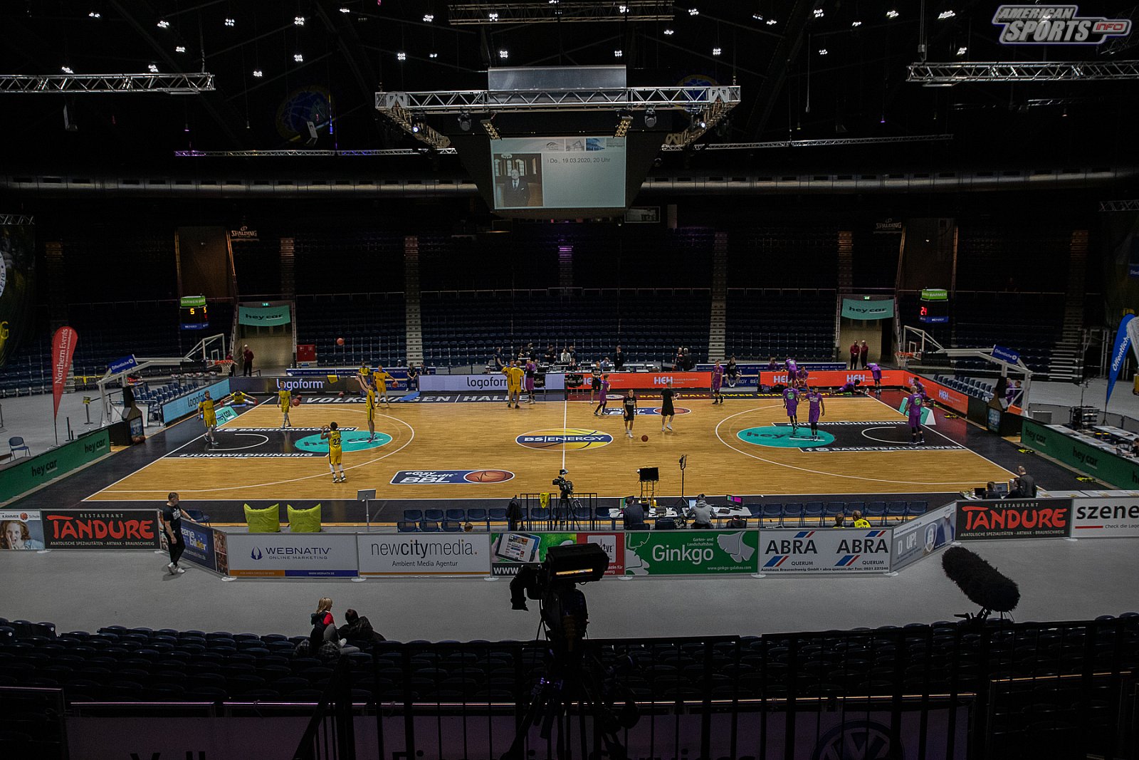 BBL Basketball Löwen Braunschweig vs. BG Göttingen 87 : 91 28.02.2020