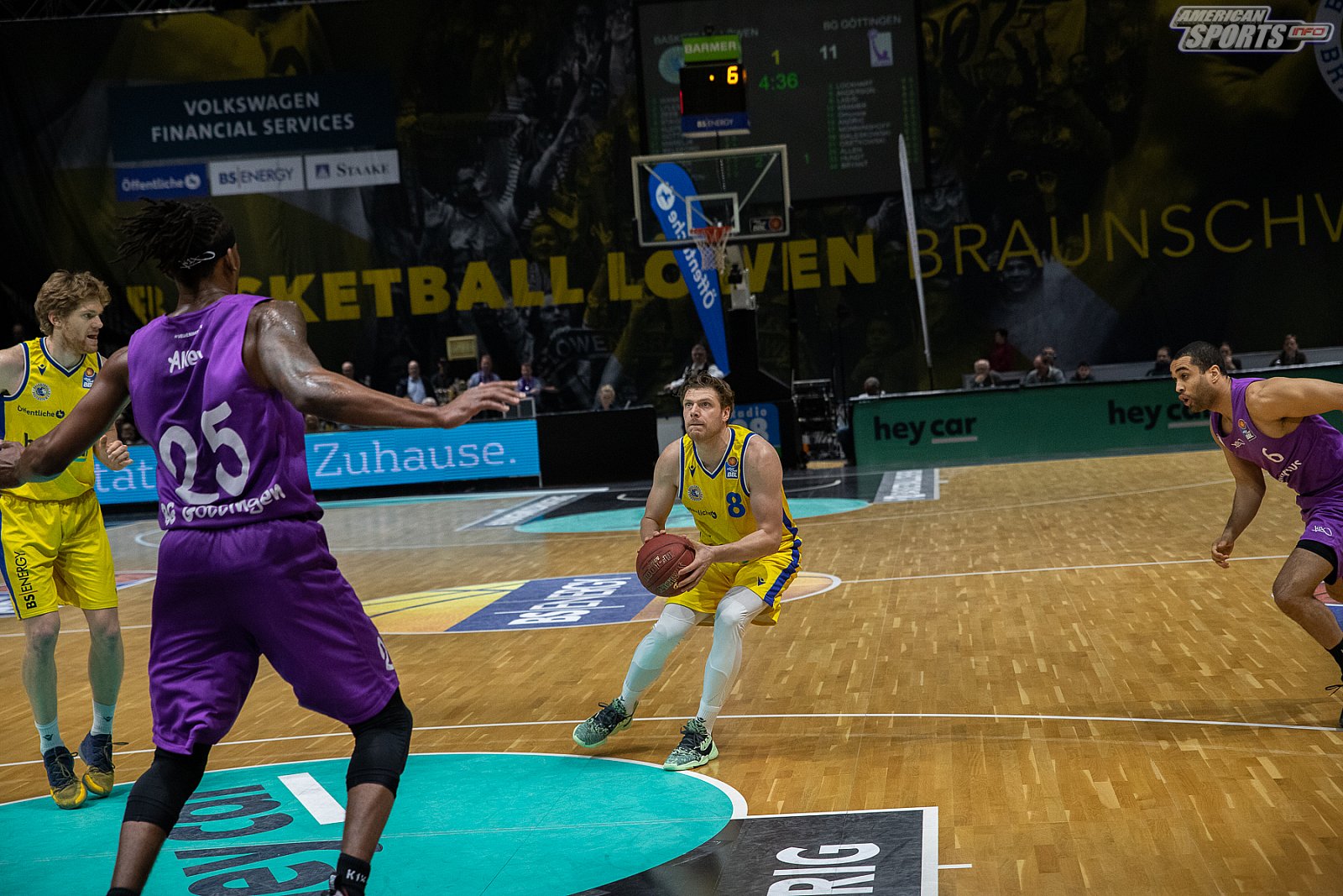 BBL Basketball Löwen Braunschweig vs. BG Göttingen 87 : 91 28.02.2020