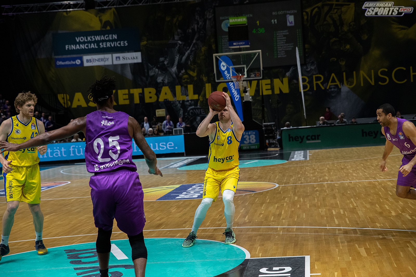 BBL Basketball Löwen Braunschweig vs. BG Göttingen 87 : 91 28.02.2020