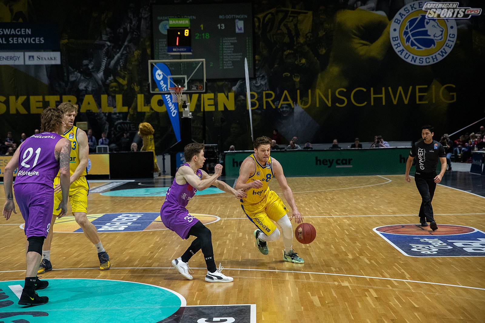 BBL Basketball Löwen Braunschweig vs. BG Göttingen 87 : 91 28.02.2020