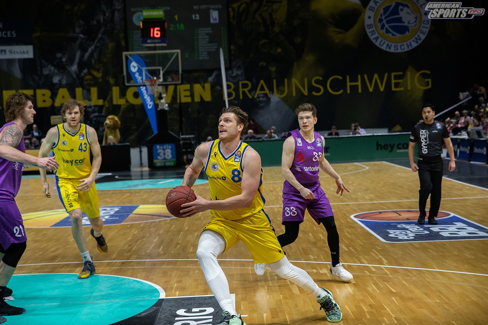 BBL Basketball Löwen Braunschweig vs. BG Göttingen 87 : 91 28.02.2020