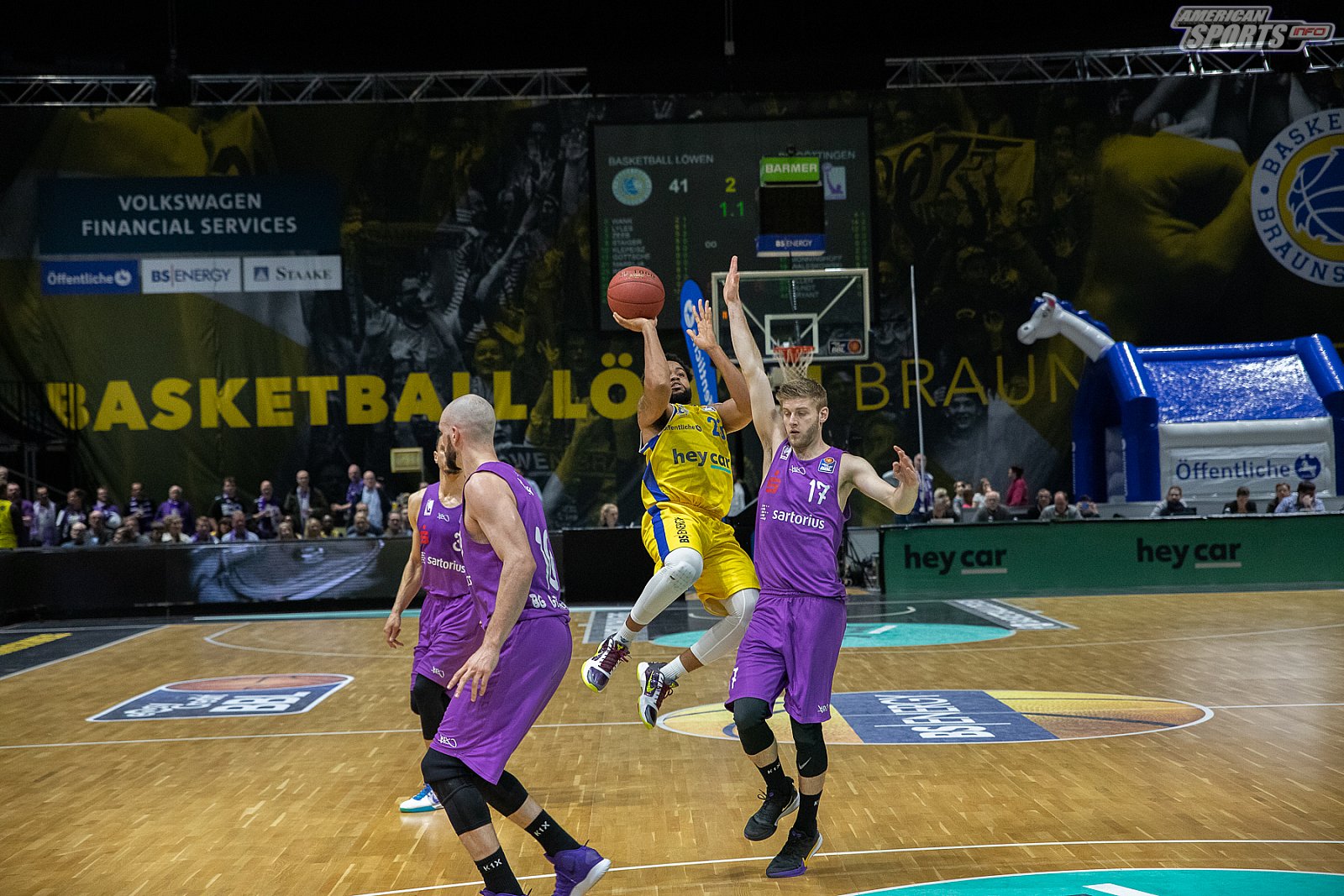 BBL Basketball Löwen Braunschweig vs. BG Göttingen 87 : 91 28.02.2020