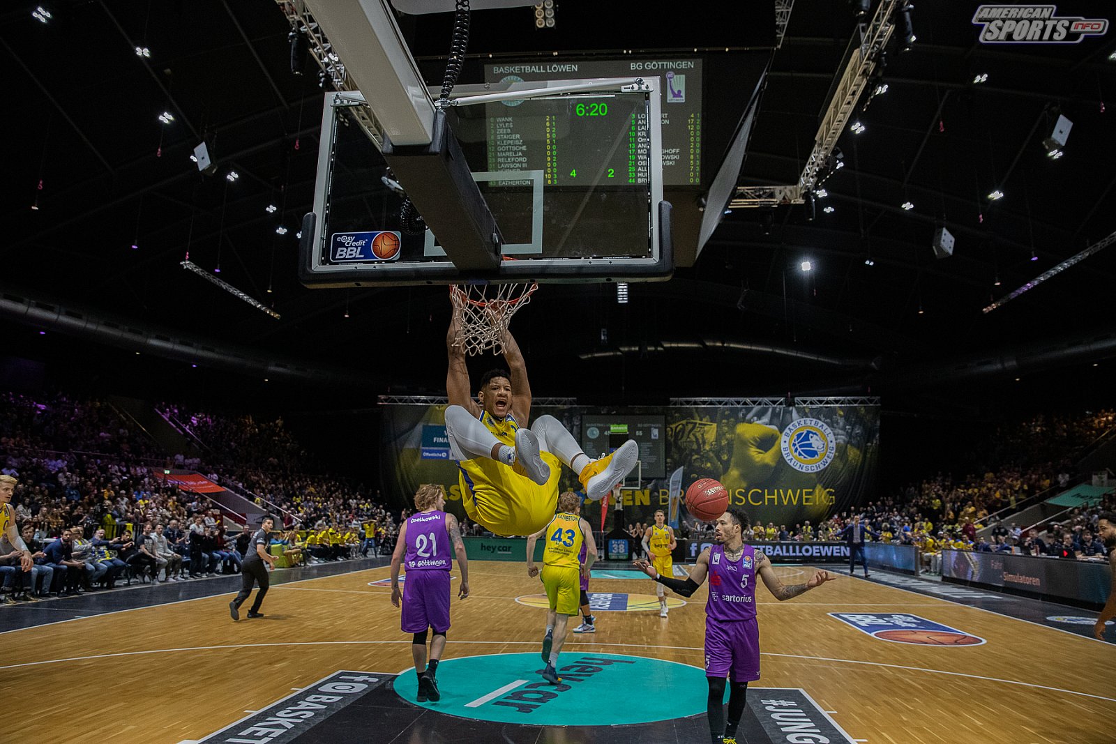 BBL Basketball Löwen Braunschweig vs. BG Göttingen 87 : 91 28.02.2020