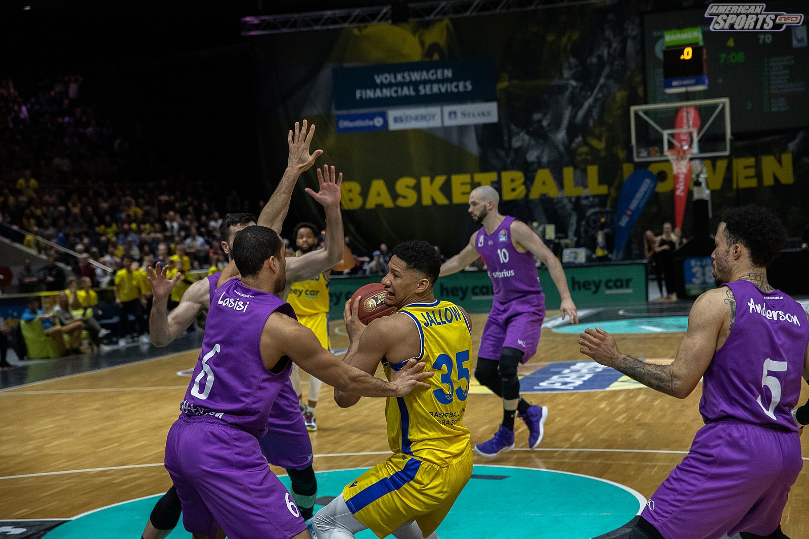 BBL Basketball Löwen Braunschweig vs. BG Göttingen 87 : 91 28.02.2020