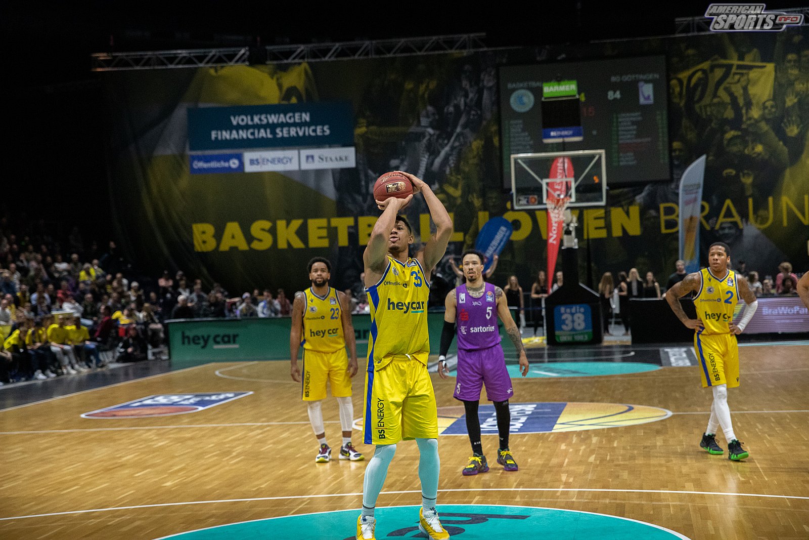 BBL Basketball Löwen Braunschweig vs. BG Göttingen 87 : 91 28.02.2020