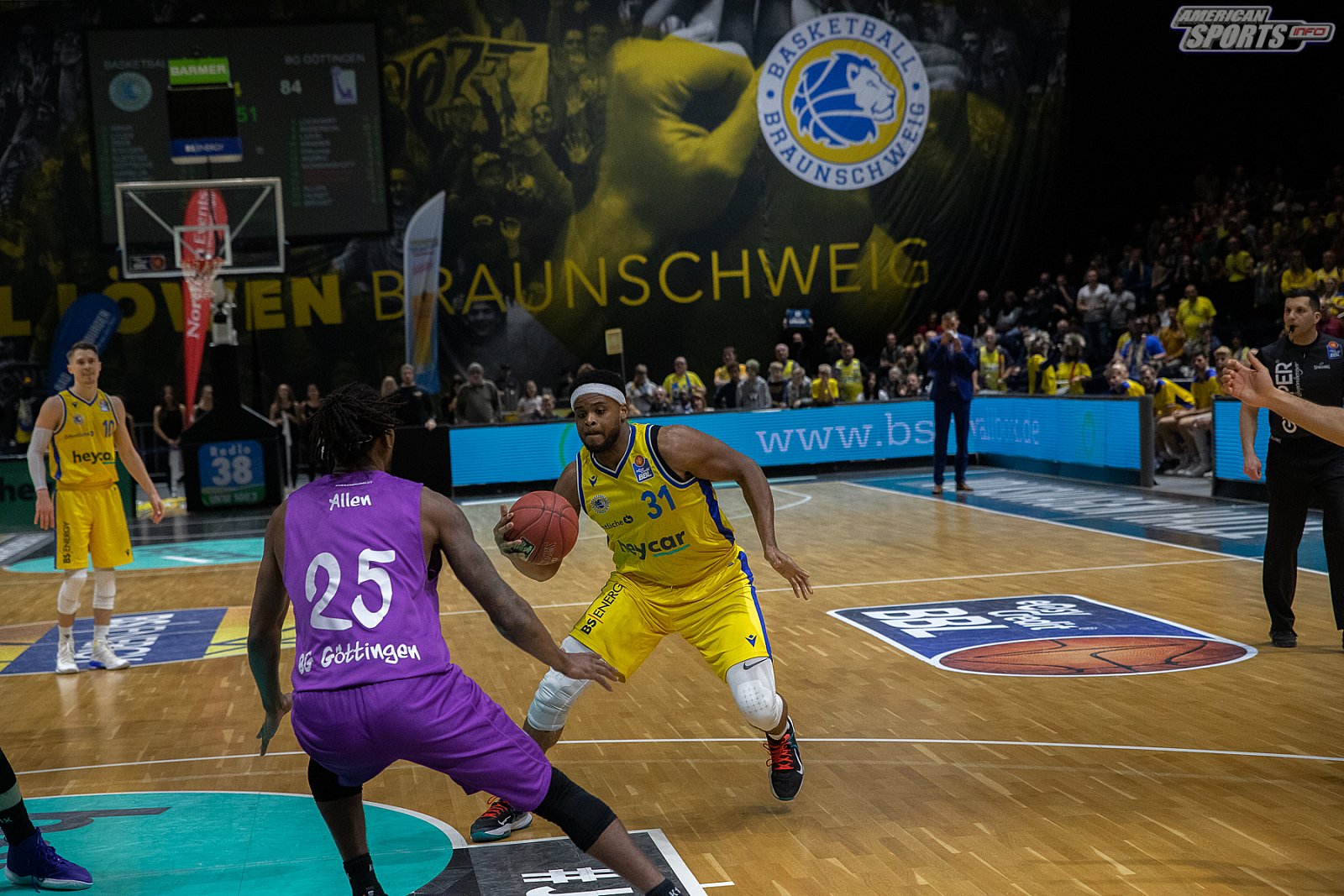 BBL Basketball Löwen Braunschweig vs. BG Göttingen 87 : 91 28.02.2020