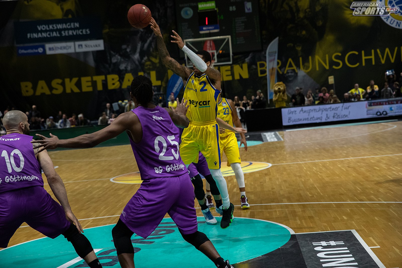 BBL Basketball Löwen Braunschweig vs. BG Göttingen 87 : 91 28.02.2020
