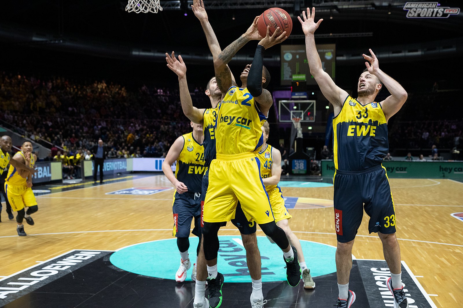 BBL: Basketball Löwen Braunschweig vs EWE Baskets Oldenburg  71:93 30.12.2019