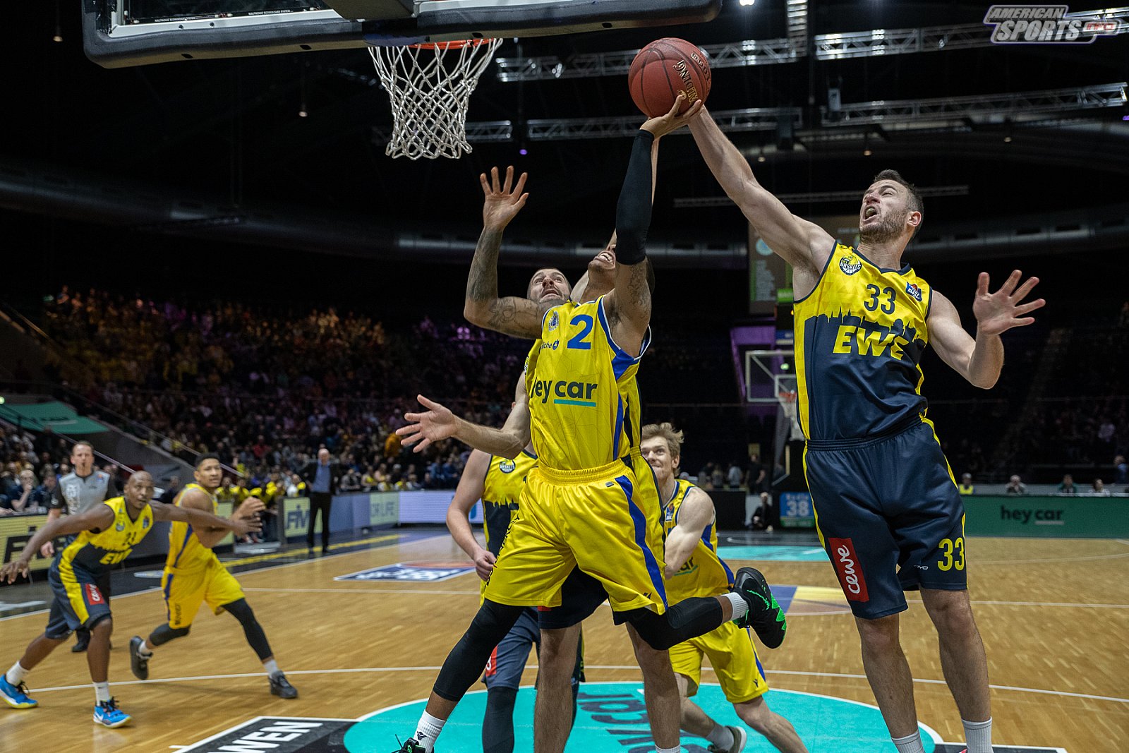 BBL: Basketball Löwen Braunschweig vs EWE Baskets Oldenburg  71:93 30.12.2019