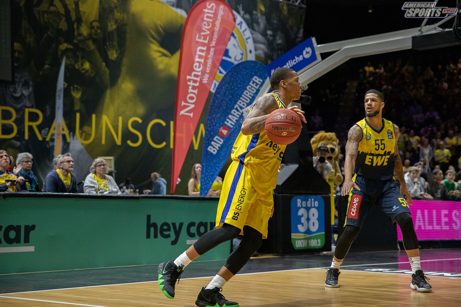 BBL: Basketball Löwen Braunschweig vs EWE Baskets Oldenburg  71:93 30.12.2019