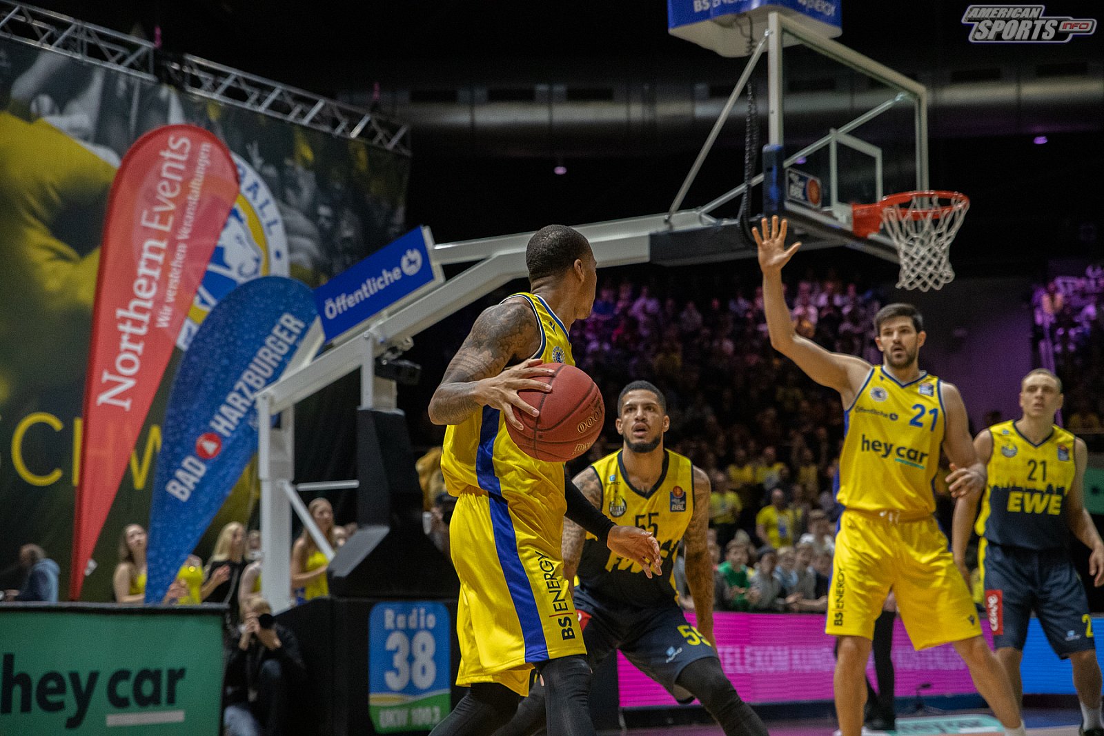 BBL: Basketball Löwen Braunschweig vs EWE Baskets Oldenburg  71:93 30.12.2019