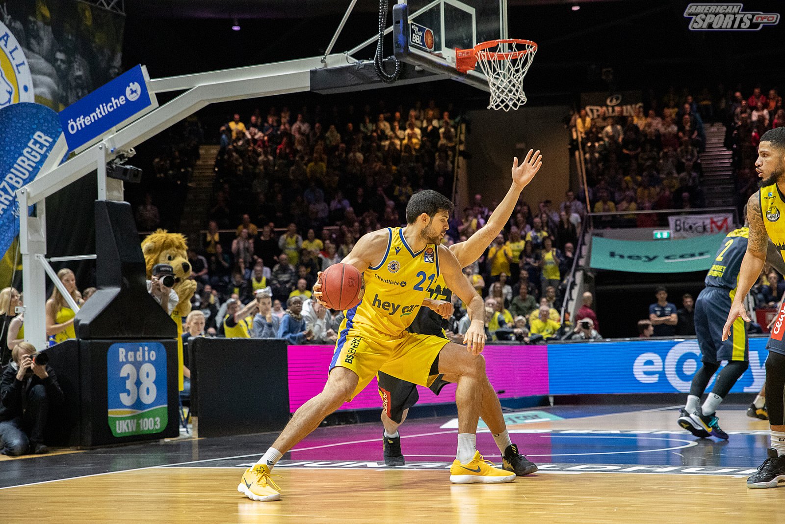 BBL: Basketball Löwen Braunschweig vs EWE Baskets Oldenburg  71:93 30.12.2019