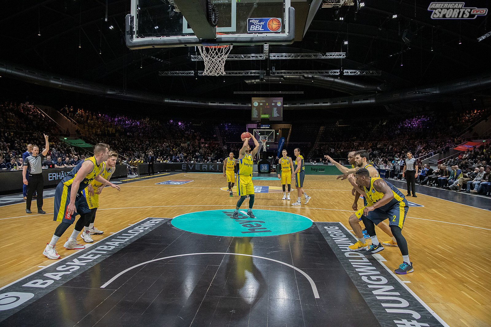 BBL: Basketball Löwen Braunschweig vs EWE Baskets Oldenburg  71:93 30.12.2019