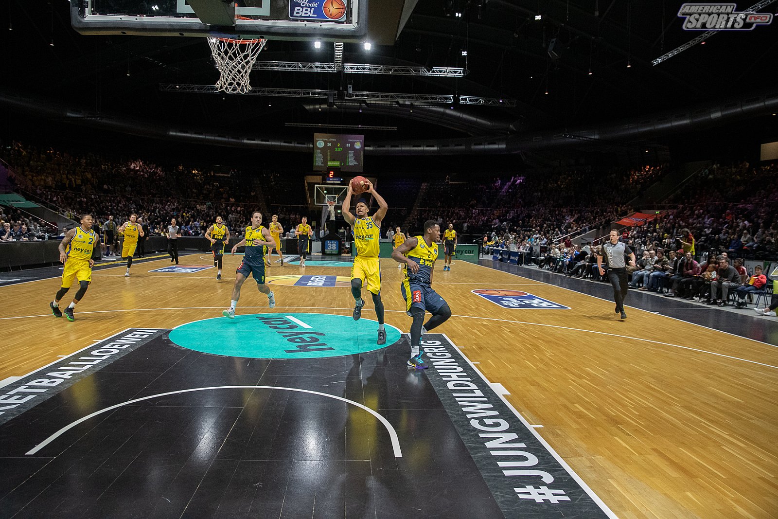 BBL: Basketball Löwen Braunschweig vs EWE Baskets Oldenburg  71:93 30.12.2019