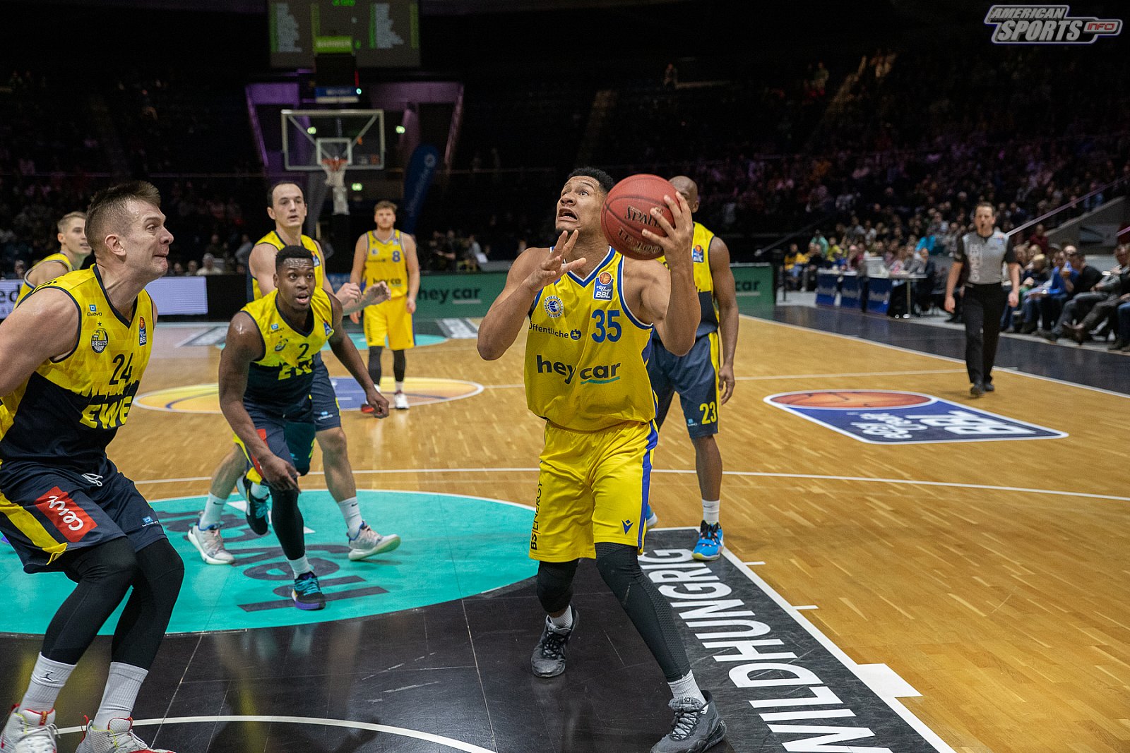 BBL: Basketball Löwen Braunschweig vs EWE Baskets Oldenburg  71:93 30.12.2019