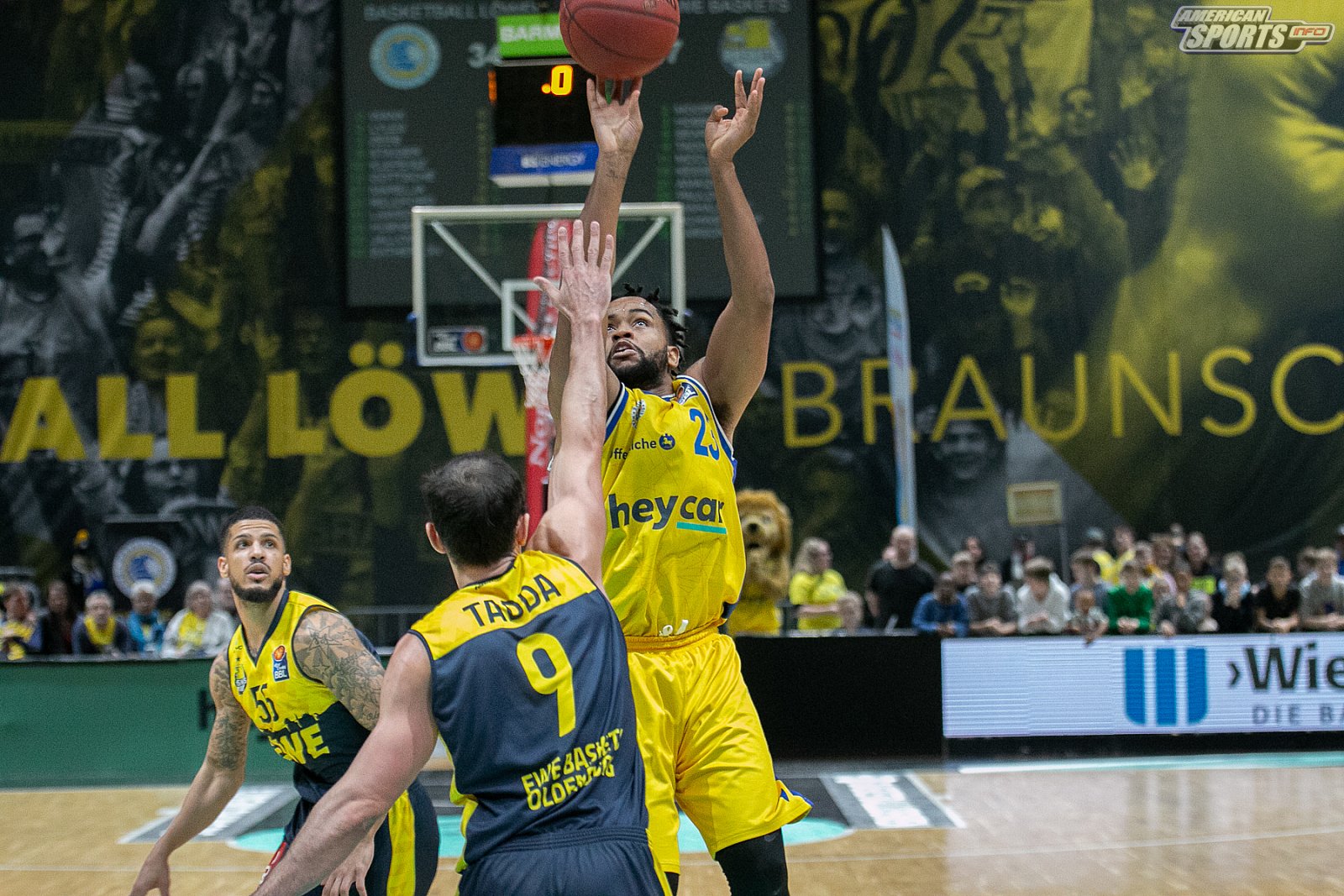 BBL: Basketball Löwen Braunschweig vs EWE Baskets Oldenburg  71:93 30.12.2019