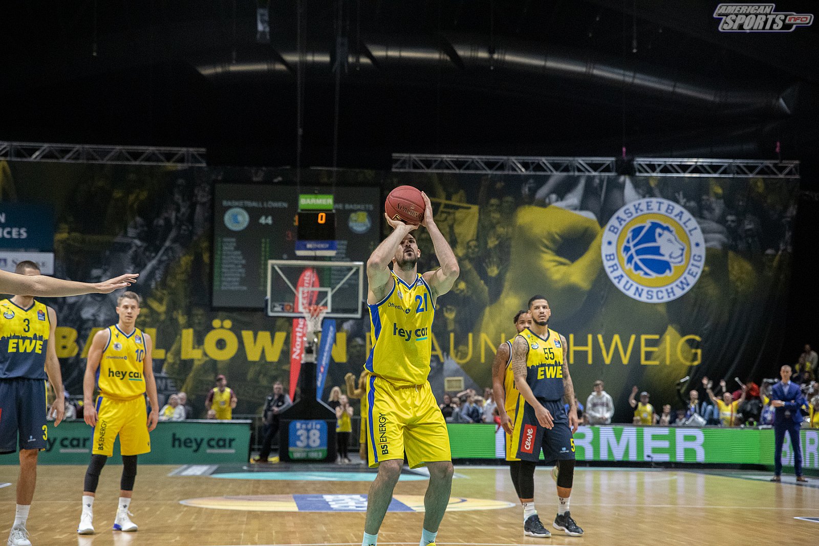 BBL: Basketball Löwen Braunschweig vs EWE Baskets Oldenburg  71:93 30.12.2019
