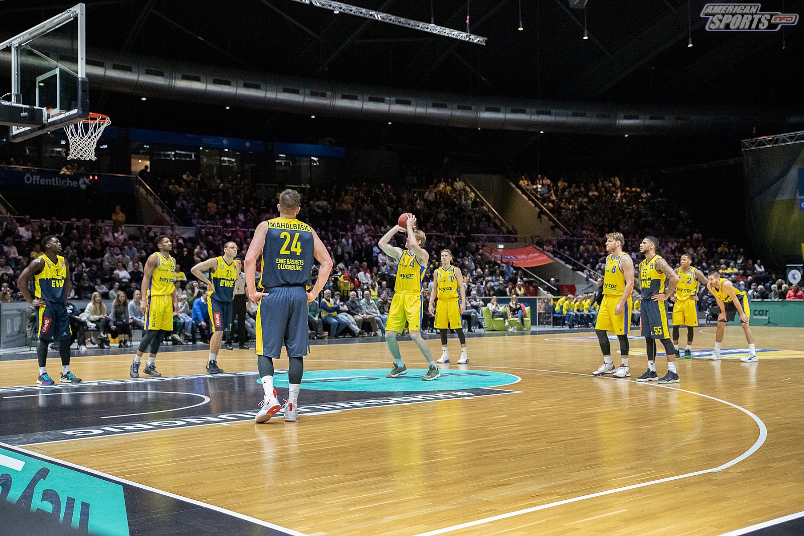 BBL: Basketball Löwen Braunschweig vs EWE Baskets Oldenburg  71:93 30.12.2019