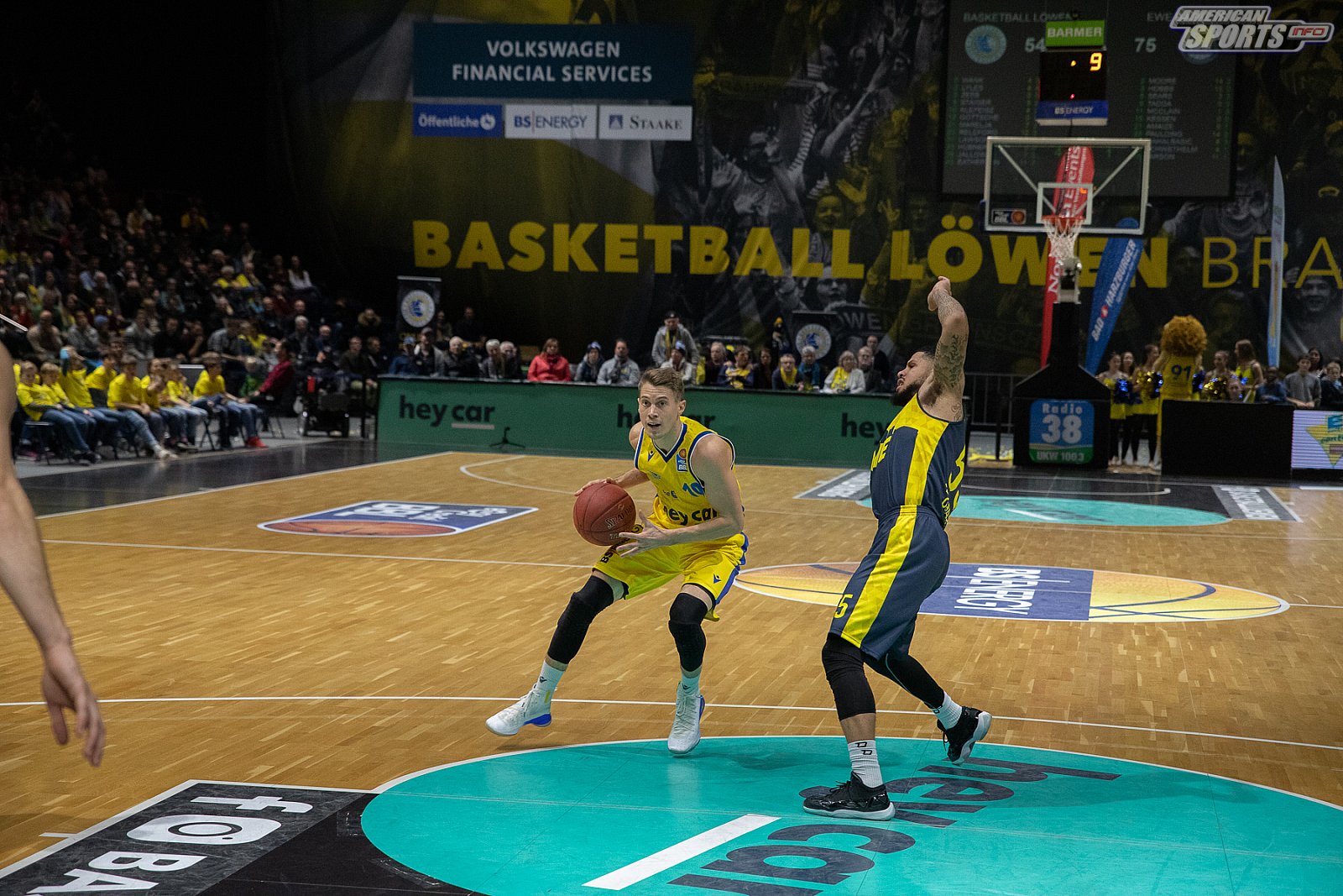 BBL: Basketball Löwen Braunschweig vs EWE Baskets Oldenburg  71:93 30.12.2019