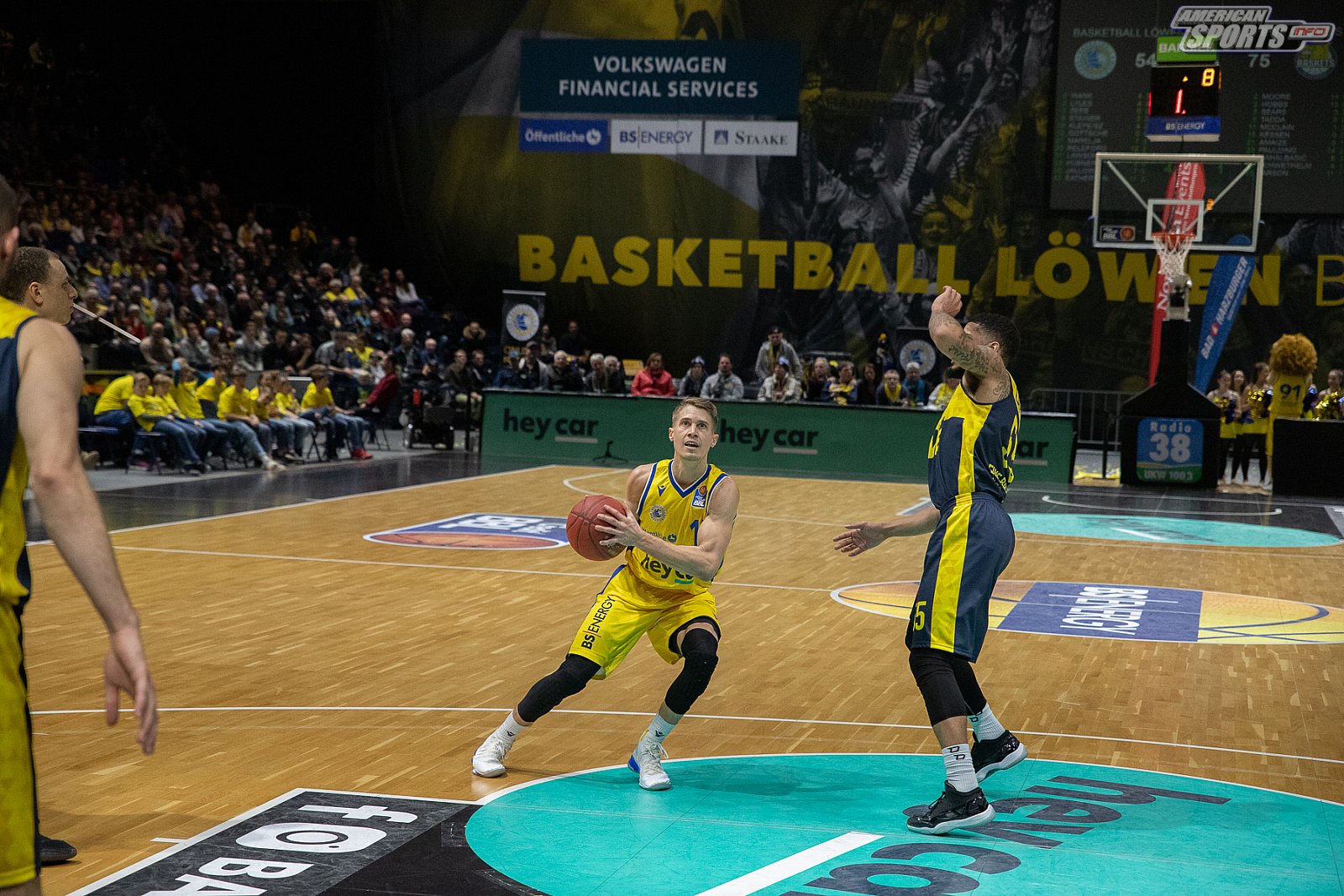 BBL: Basketball Löwen Braunschweig vs EWE Baskets Oldenburg  71:93 30.12.2019