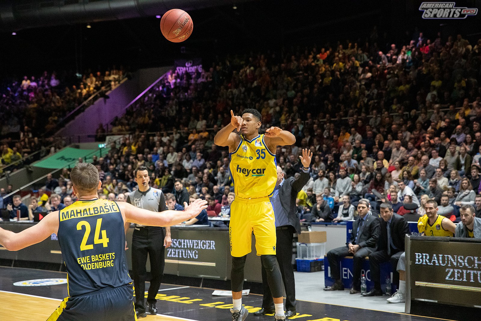 BBL: Basketball Löwen Braunschweig vs EWE Baskets Oldenburg  71:93 30.12.2019