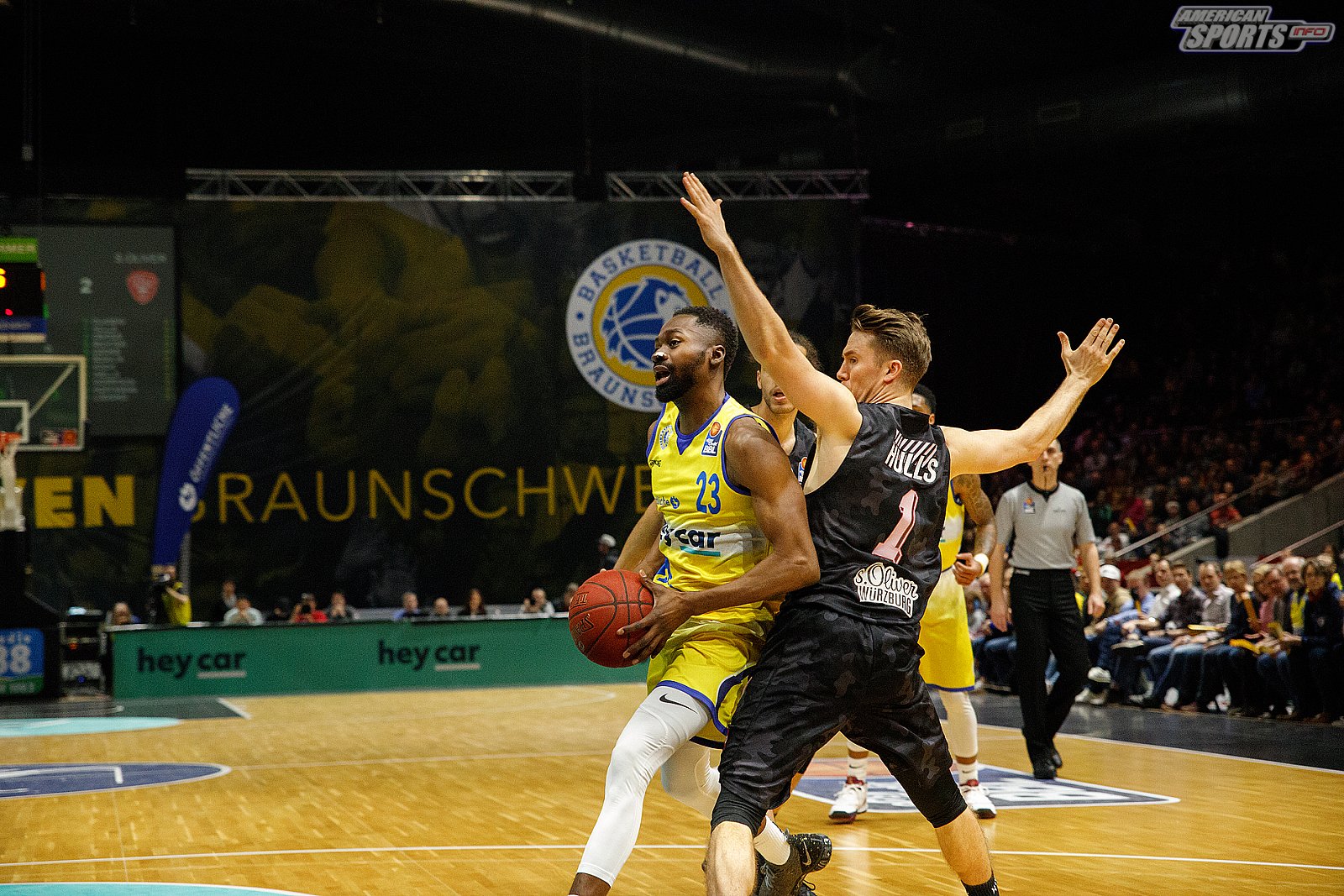 BBL: Basketball Löwen Braunschweig vs. s.Oliver Würzburg 87:78 02.03.2019