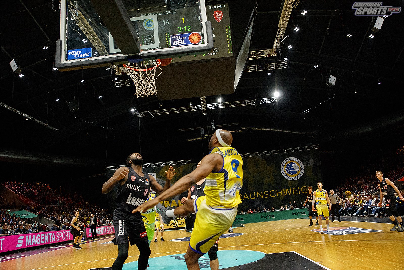 BBL: Basketball Löwen Braunschweig vs. s.Oliver Würzburg 87:78 02.03.2019
