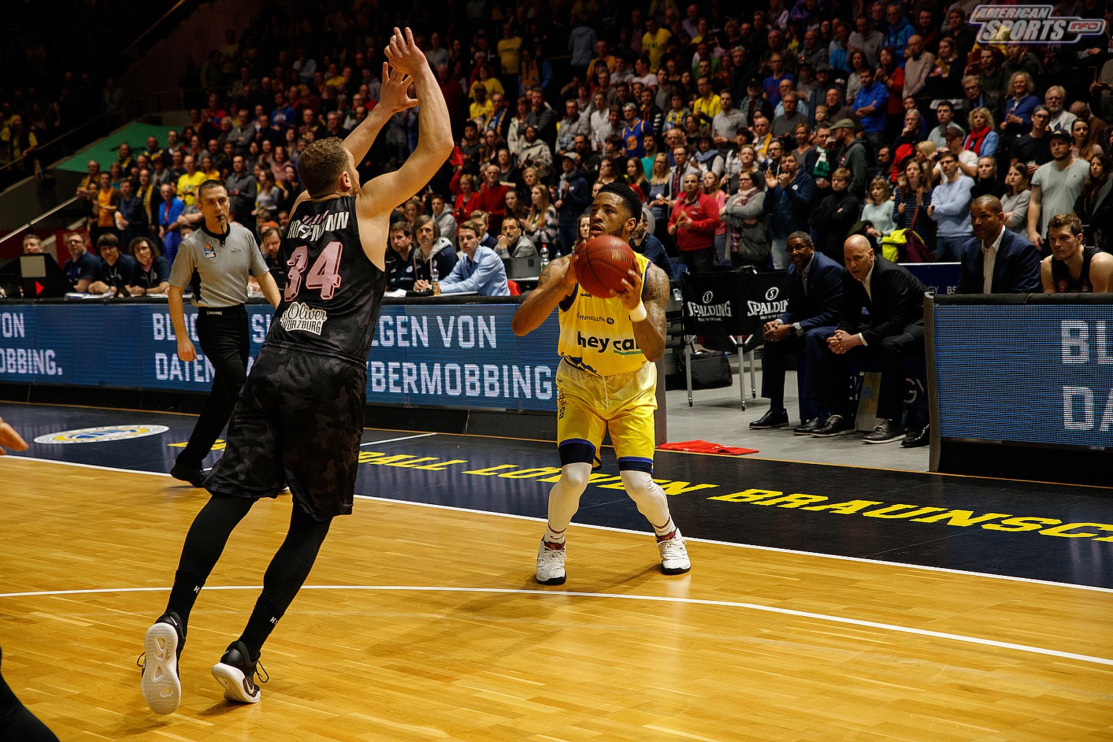 BBL: Basketball Löwen Braunschweig vs. s.Oliver Würzburg 87:78 02.03.2019