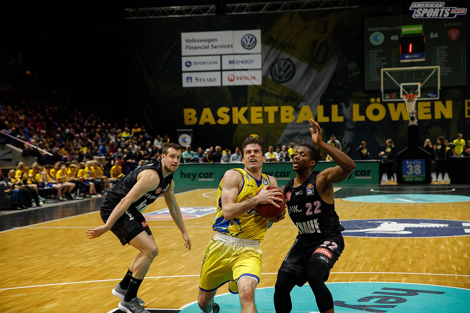 BBL: Basketball Löwen Braunschweig vs. s.Oliver Würzburg 87:78 02.03.2019
