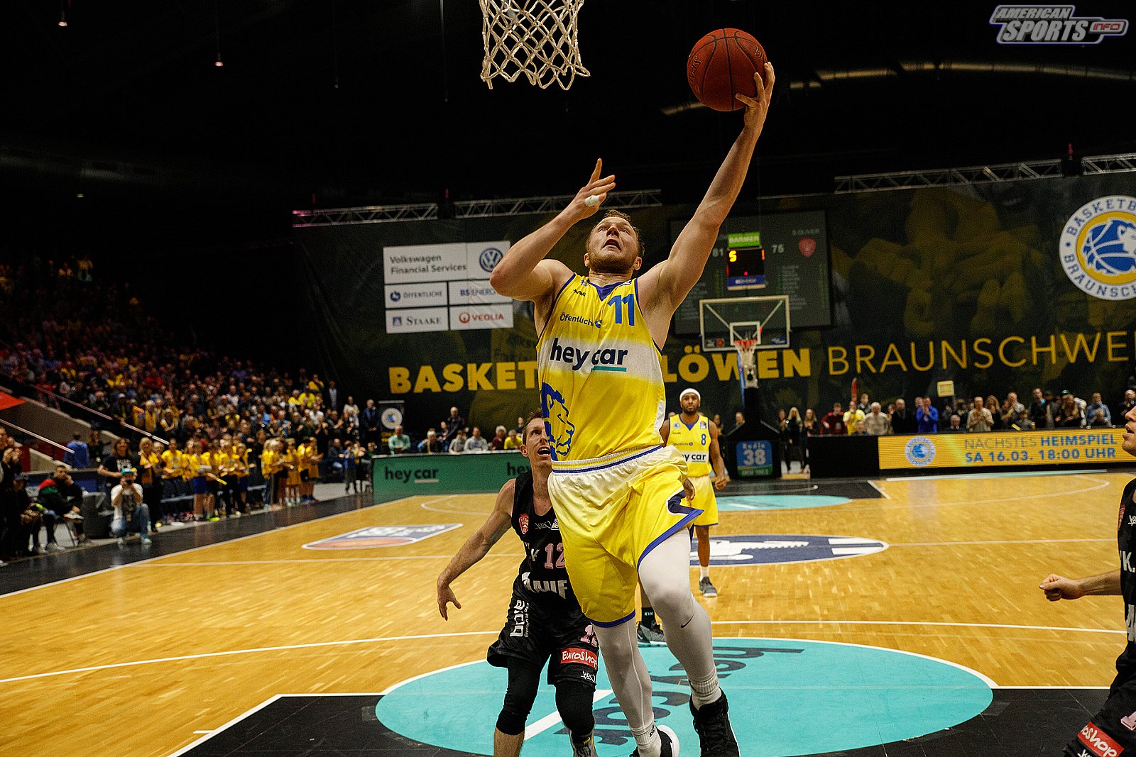 BBL: Basketball Löwen Braunschweig vs. s.Oliver Würzburg 87:78 02.03.2019