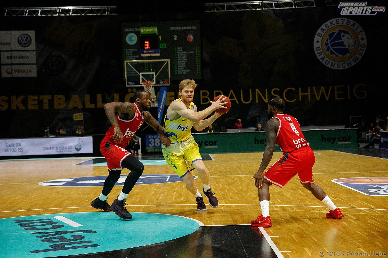 BBL: Basketball Löwen Braunschweig vs Brose Baskets Bamberg 92:66 04.11.2018