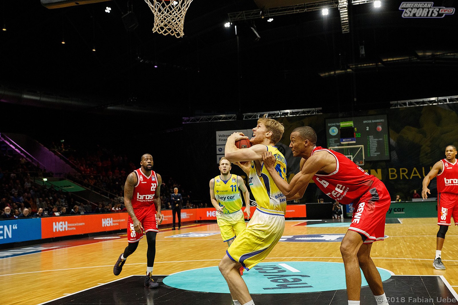 BBL: Basketball Löwen Braunschweig vs Brose Baskets Bamberg 92:66 04.11.2018