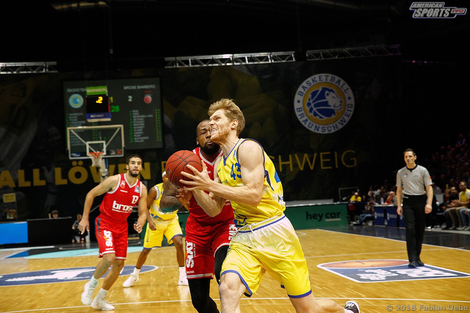 BBL: Basketball Löwen Braunschweig vs Brose Baskets Bamberg 92:66 04.11.2018