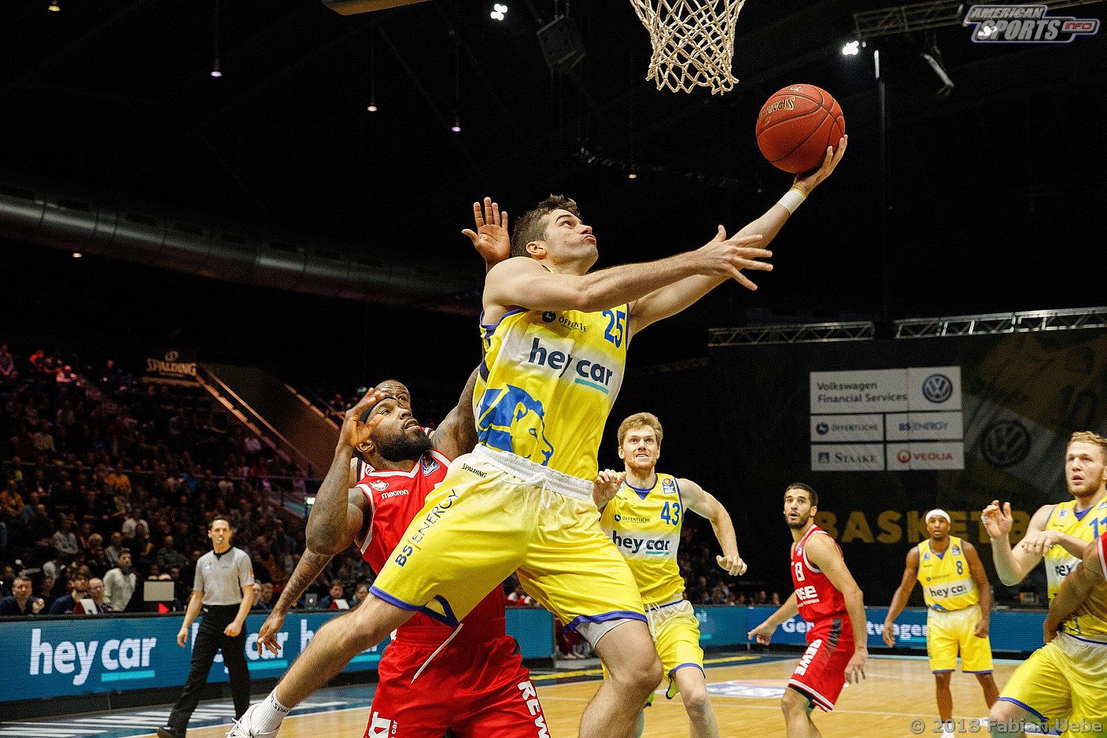 BBL: Basketball Löwen Braunschweig vs Brose Baskets Bamberg 92:66 04.11.2018