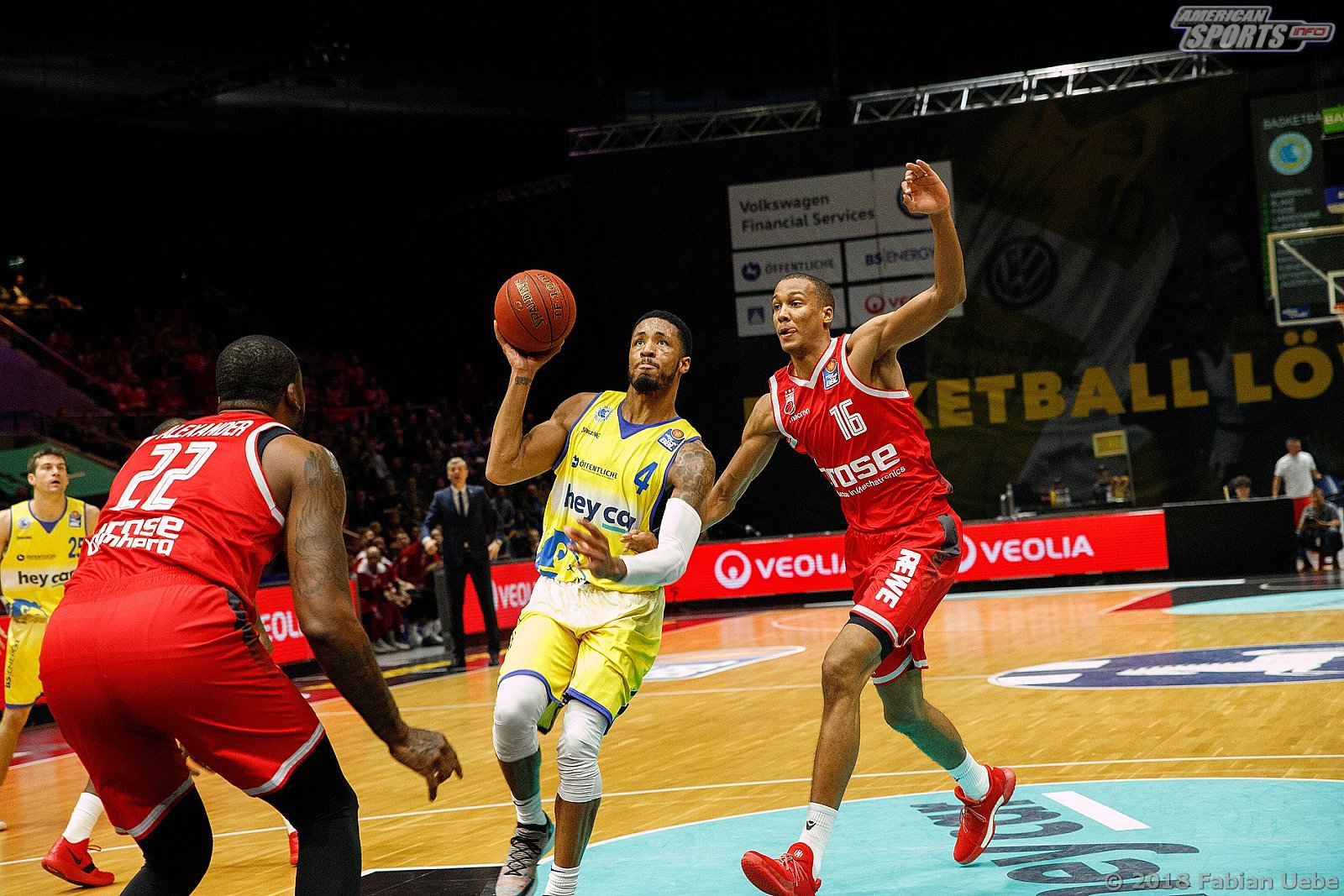 BBL: Basketball Löwen Braunschweig vs Brose Baskets Bamberg 92:66 04.11.2018