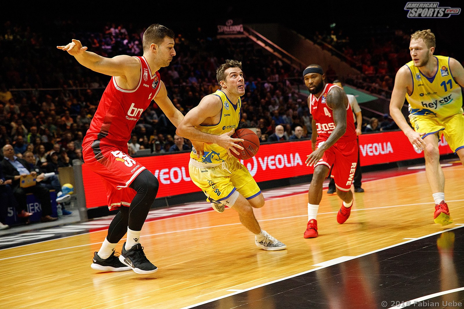 BBL: Basketball Löwen Braunschweig vs Brose Baskets Bamberg 92:66 04.11.2018