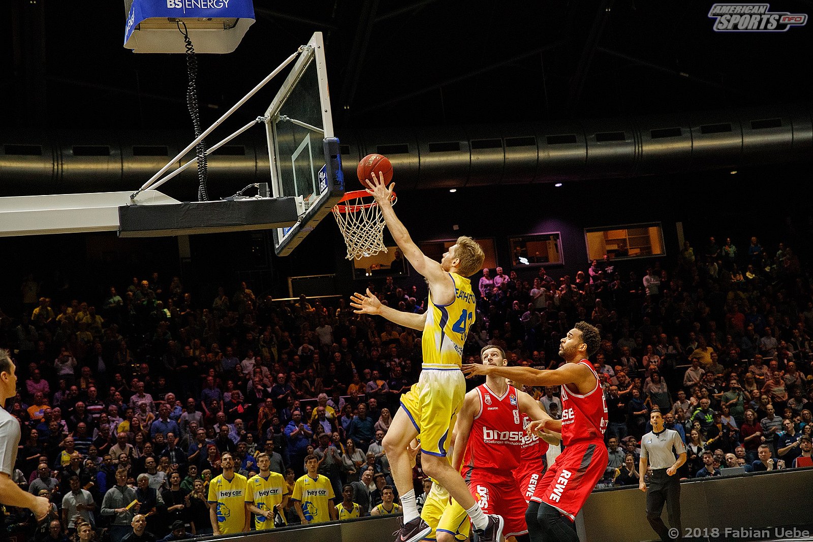 BBL: Basketball Löwen Braunschweig vs Brose Baskets Bamberg 92:66 04.11.2018